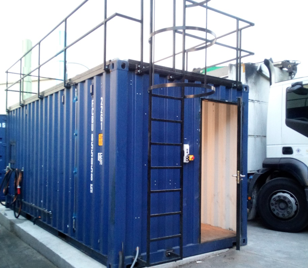 proyecto lavado manual de camiones RSU residuos urbanos